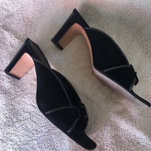 Amalfi suede mules
